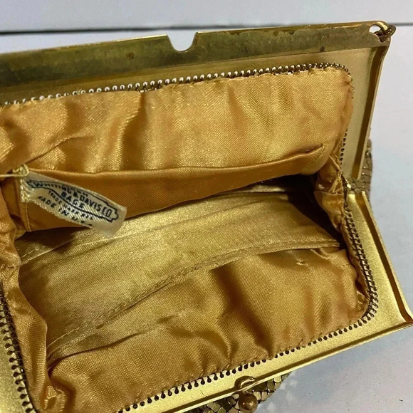 Whiting & Davis metal chainmail bag - Picture 3 of 16